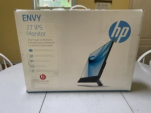 HP Envy 27 IPS Full HD LEF Monitor HSTND-3601-N HDMI VGA 1080p - MINT in Box - Picture 1 of 19