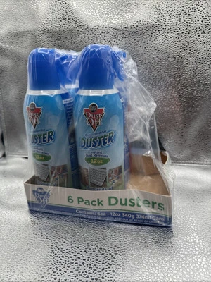 Air Computer TV Compressed 4 Cans Duster 12oz Dust Off Laptop Keyboard by Falcon - Image 1 of 3