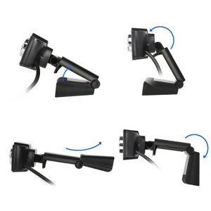 Manual Focus Computer Camera Sound-absorbing Microphone Camera computer webcam - Afbeelding 1 van 12
