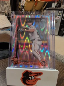Willy Adames 2025 Topps Chrome Raywave Refractor #282 - Bild 1 von 2