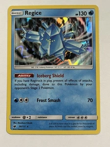 Regice 28/111 Crimson Invasion Holo Rare - Picture 1 of 1