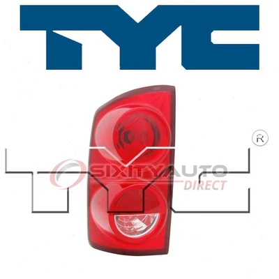TYC Right Tail Light Assembly for 2007-2009 Dodge Ram 3500 Electrical ph Foto 1 de 4