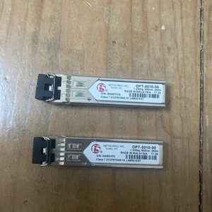 2x Véritable F5 Networks OPT-0010-00 1,25 Gbit/s 1 Go 550 m LC SFP émetteur-récepteur - Photo 1/1