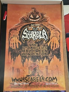 Official SCARE L.A. 2014 CONVENTION POSTER (RARE BEN VON STRAWN Midsummer Scream - Bild 1 von 2
