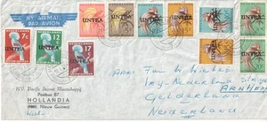 Netherlands New Guinea  1963 UNTEA  on commercial cover - Picture 1 of 2