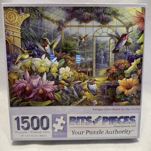Bits and Pieces Puzzle Antique Greenhouse 1500 Pieces Finished Size 24”x33” New - Picture 1 of 11