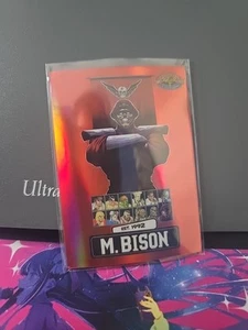 Street Fighters 2 M. Bison PSA 2025 Promo red #9/100 - Picture 1 of 2
