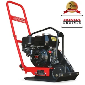 Compactador de placas motor Honda 5,5 HP 17 x 13 manipulación suciedad suelo grava asfalto - Imagen 1 de 7