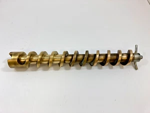 Coclea in ottone per l'estrusore elettrico per pasta da pavimento Arcobaleno AEX50 - Foto 1 di 3