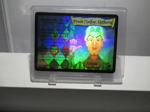 Harry Potter TCG WOTC Base Set Holo Portrait 5/80 Draco Malfoy, Slytherin NMint - Picture 1 of 4