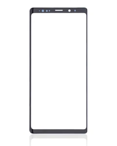 Cristal frontal solo compatible para Samsung Galaxy Note 9 (negro medianoche) - Imagen 1 de 4