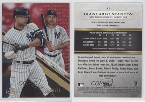 2019 Topps Gold Label Class 2 Red /50 Giancarlo Stanton #41