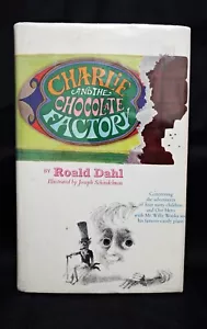 Charlie and the Chocolate Factory Roald Dahl Rev. Ed. 1973 HB/DJ in Mylar VG - Picture 1 of 10