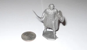 Marx Prince Valiant Play Set Character Figure Prince Valiant Silver - Picture 1 of 3