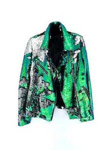Any Old Iron Multicolor Sequin Jacket Size S - Picture 1 of 10