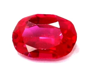 Impresionante piedra preciosa suelta corte ovalado certificado rubí rojo natural de 4,75 quilates - Imagen 1 de 4
