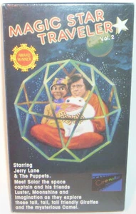 MAGIC STAR TRAVELER ( VHS ) Jerry Lane Puppets NEW Vol. 2 Solar Luster Moonshine - Imagen 1 de 6