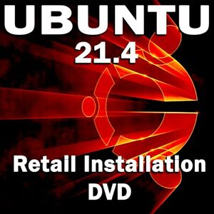 2021 Ubuntu Desktop 21.04 Lts On Dvd || Brand New Retail Copy + Tuturial Dvd