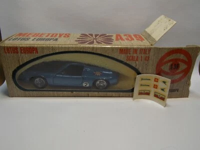 Mebetoys Italy A39 LOTUS EUROPA da collezione con scatola. - Immagine 1 di 4