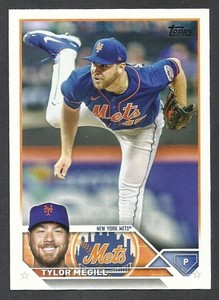 2023 TOPPS #83 - TYLOR MEGILL NEW YORK METS