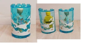 LEGO Angel Cloud Cylinder Stickers GENIE Heaven Gold Stars White Fluffy Window - Picture 1 of 1