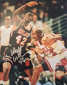 Walt Williams Miami Heat Signed 8x10 Pic Autograph Photo Michael Jordan Maryland - Picture 1 of 3