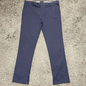 Southern Marsh Hose Herren 38 x 32 dunkelblau Peterson Performance flache Vorderseite Chino - Bild 1 von 24