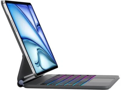 Magic Keyboard Case for iPad Air 13 inch M3 M2 iPad Pro 12.9 2022 2021 2020 2018 - Image 1 of 4