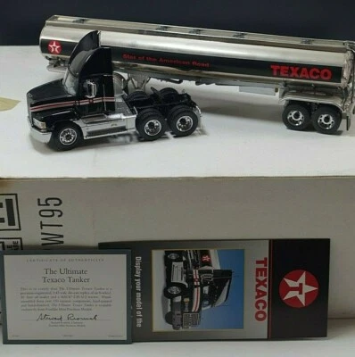 FRANKLIN MINT ULTIMATE TEXACO TANKER TRUCK 1:43 SCALE DIE CAST MIB - Image 1 of 4