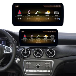 Pantalla multimedia 12,3 Android13 8+256 GB para Mercedes Benz A W176 CLA C117/X117 - Imagen 1 de 19