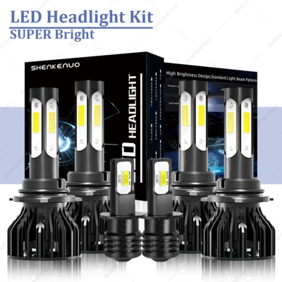 Для Mitsubishi Eclipse 1992-1999 6 X светодиодная лампа фары дальнего ближнего света + противотуманные фары - Изображение 1 из 4