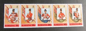 St Helena 1989 Military Uniforms of 1815 SG535/9 MNH UM unmounted mint - Imagen 1 de 1