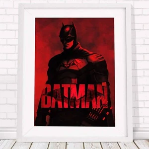 The Batman - DC Comics Superhero Movie (2022) Poster Picture Print Size A5 to A0 - Picture 1 of 14