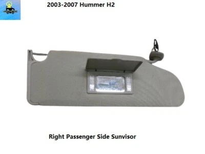 15938027 03 a 07 Hummer H2 Parasol Derecho Parasol con Luz Espejo Foto 1 de 4