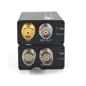 Mini HD SDI Fiber Optical Media Converters with Dry Contact SFP LC Singlemode - Foto 1 di 7