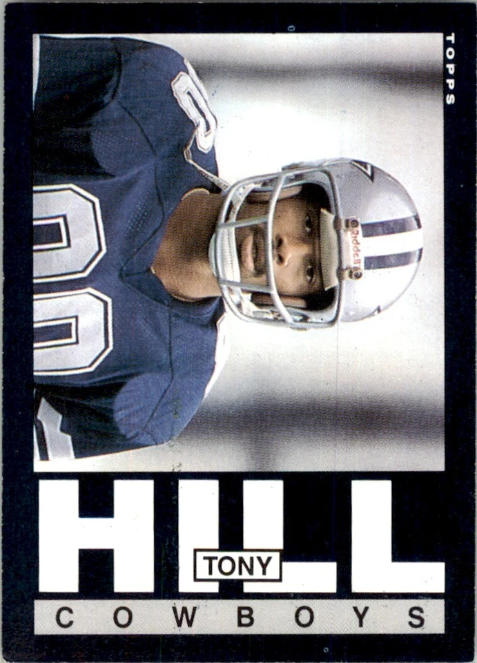 1985 TOPPS TONY HILL DALLAS COWBOYS #43 - Image 1 of 2