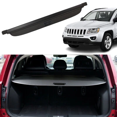 Retractable Cargo Cover For JEEP COMPASS Patriot 2007-2016 Trunk Security Shade - Image 1 of 4
