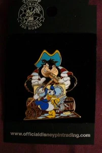 Disney Cruise Line Rescue Mickey Event Donald Duck & Pete Pin - Picture 1 of 1
