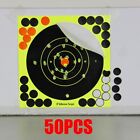 Stand Out with Fluorescent Green Shoting Rifle Target Papers Pack of 50