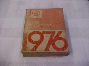 Buick 1976 chassis service manual all series.   - Picture 1 of 1