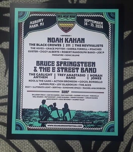 Imán promocional Sea Hear Now 2024 Bruce Springsteen ☆ Noah Kahan 3,5X4,5 pulgadas  - Imagen 1 de 4