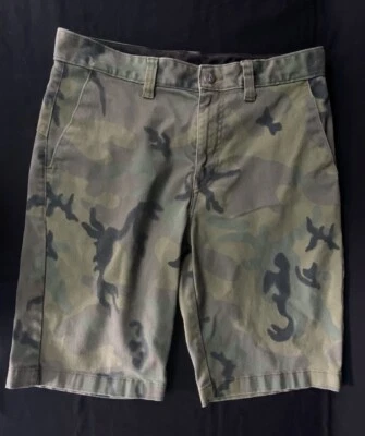 VOLCOM Camouflage Shorts, Zip Up, B Grade, Men's Size 31 - Image 1 of 4