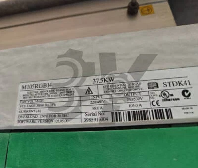 1PC EMERSON CT M105RGB14 37.5KW Inverter Used - Image 1 of 2