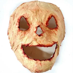 Dead Head Props HALLOWEEN HORROR Mask -  Realistic Latex "Carved" Pumpkin Mask - Picture 1 of 2