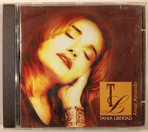 TANIA LIBERTAD - AMAR AMANDO - 1995 MEXICAN CD ALBUM, TROVA - Picture 1 of 3