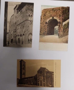 LOTTO 3 CARTOLINE DI VOLTERRA - INIZI DEL 900 #156 - Imagen 1 de 1