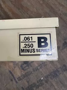 Juego de soportes de pasaje de pasaje Vermont Gage 101200400 0,061-0,25" clase ZZ menos ENVÍO EL MISMO DÍA - Imagen 1 de 4