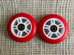 NEW FREEDARE Pack Of 2 Blazetoy 12mm Scooter Replacement Wheels - Picture 1 of 3