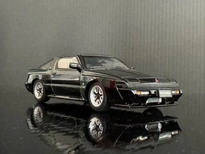 1988 Mitsubishi Starion 2600GSR-VR Black 1/43 With “Adjustable Suspension” - Picture 1 of 17