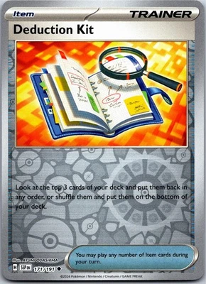 Deduction Kit 171/191 - SV08: Surging Sparks Reverse Holo - Image 1 of 2